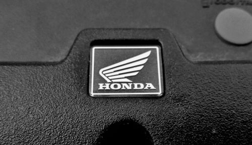 Honda, Sparnas, Logotipas, Kvadratas, Plastmasinis