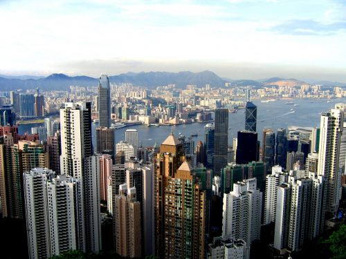 Honkongas, Miestas, Aukšti Namai, Dangoraižis, Architektūra, Panorama