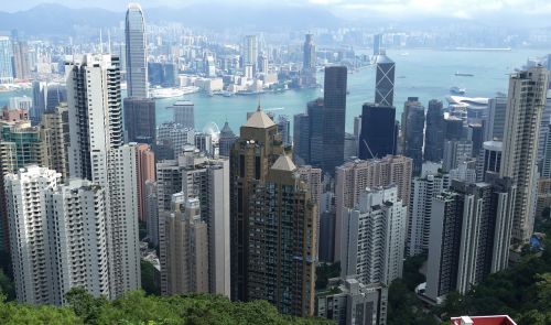 Honkongas, Kinija, Dangoraižis, Asija, Miestas, Didelis Miestas, Architektūra, Panorama, Perspektyva, Vaizdas, Panorama, Kovlunas, Užsakytas