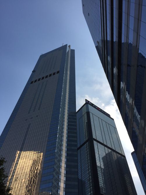 Honkongas, Dangoraižiai, Architektūra, Miesto Panorama, Stiklas, Miestas, Bokštas, Miesto