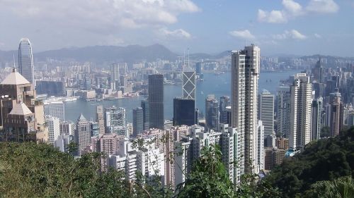 Honkongas, Skyscrapera, Miestas, Panorama, Architektūra, Pastatas, Miesto Panorama, Miesto, Asija, Verslas, Centro, Kinija, Aukštas