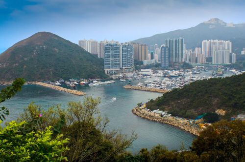 Honkongo Okeaninis Parkas, Honkongas, Parkas, Vandenynas, Kinija, Gamta, Asija, Kinai, Kraštovaizdis, Jūra, Dangus, Honkongas, Kelionė, Panorama, Miestas