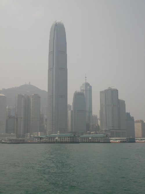 Honkongas, Panorama, Smogas, Miestas