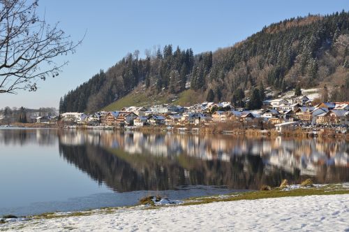 Hopferau, Ežeras, Allgäu