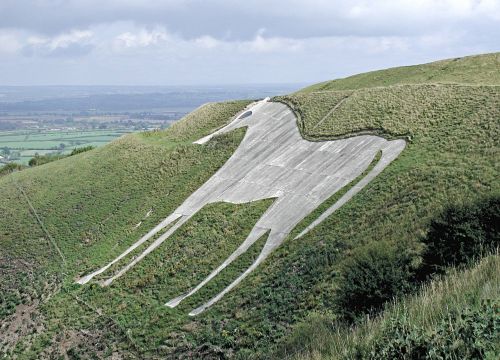 Arklys, Kraštovaizdis, Anglija, Baltas Žirgo Kalnas, Oxfordshire