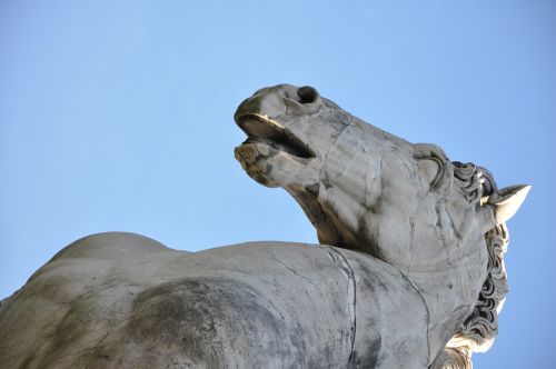 Arklys, Skulptūra, Roma