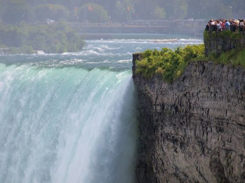 Pasagos Kritimo,  Niagara,  Krioklys,  Turistai,  Kanada,  Gamta,  Kraštovaizdis,  Upė,  Vaizdingas,  Teka,  Žinomas,  Natūralus,  Orientyras