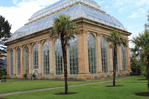 Sodininkystė, Karališkasis Botanikos Sodas, Edinburgas, Šiltnamyje, Škotija, Parkas, Pastatas, Architektūra, Šiltnamio, Palmių Namas