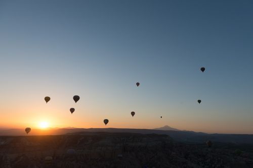Karšto Oro Balionavimas, Balionas, Cappadocia, Aušra, Kapadokia, Baloon, Aerostazinis Sluoksnis, Karšto Oro Balionas