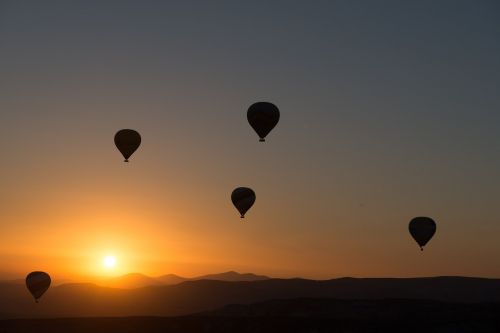 Karšto Oro Balionavimas, Balionas, Cappadocia, Aušra, Kapadokia, Baloon, Aerostazinis Sluoksnis, Karšto Oro Balionas