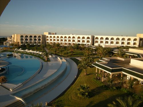 Viešbutis, Atlasas, Tunisas