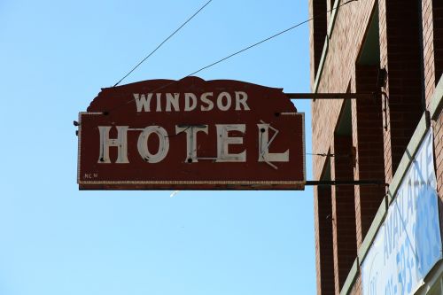Viešbutis, Ženklas, Motelis, Windsor Viešbutis