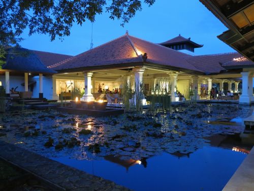 Viešbutis, Bali, Naktinis Vaizdas