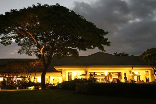 Viešbutis, Naktis, Žibintai, Architektūra, Hawaii