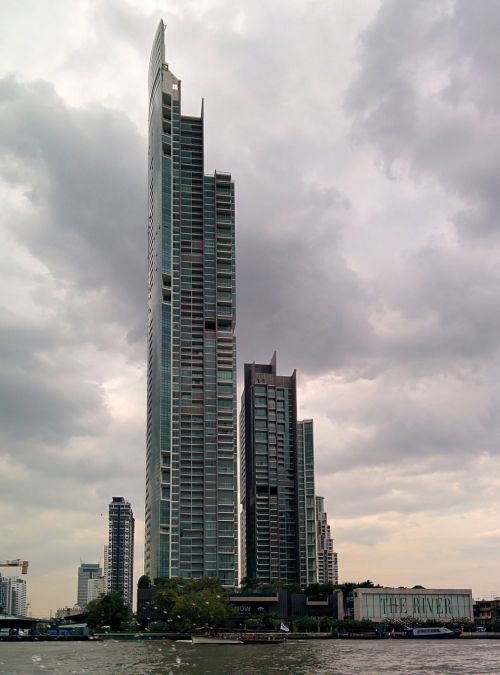 Viešbutis, Dangoraižis, Upė, Bangkokas, Vanduo, Šiuolaikiška