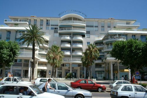 Viešbutis,  Dangtelis,  Riviera,  France,  Viešbutis Kontinentinis