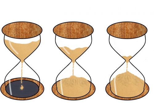 hourglass time time lapse