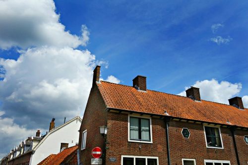 Namas, Olandų Namas, Pastatas, Architektūra, Olandų Architektūra, Provincijos Stilius