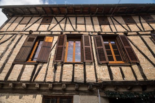 Namas, Viduramžių, Lautrec, Tarn, Okitania, France, Europa