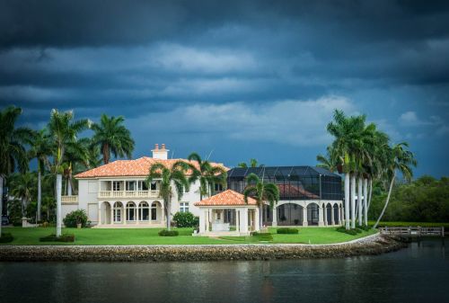 Namas, Architektūra, Vanduo, Namai, Dizainas, Gyvenamasis, Būstas, Architektūra, Florida
