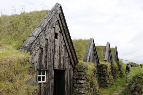 Namai, Žolė, Iceland