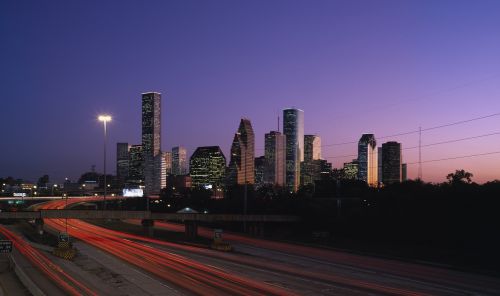 Houstonas, Texas, Usa, Pastatas, Dangoraižis, Carol M Highsmith, Architektūra, Aukštas, Namai, Jungtinės Valstijos, Amerikietis, Šiaurės Amerika, Panorama