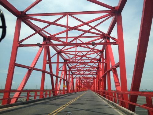 Hsilo Didysis Tiltas, Taivanas, Raudona