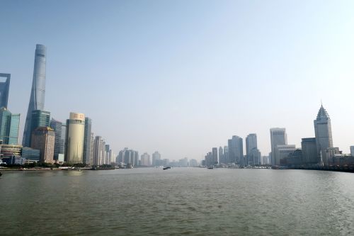 Huangpu Upė, Šanchajus, Finansų Centras