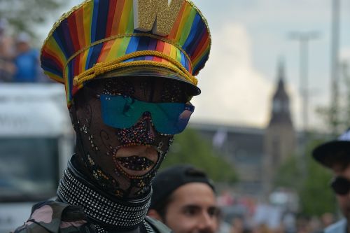Žmogus, Vyras, Csd, Christoforo Gatvės Diena, Paradas, Hamburgas, Demonstracija, Pasididžiavimas