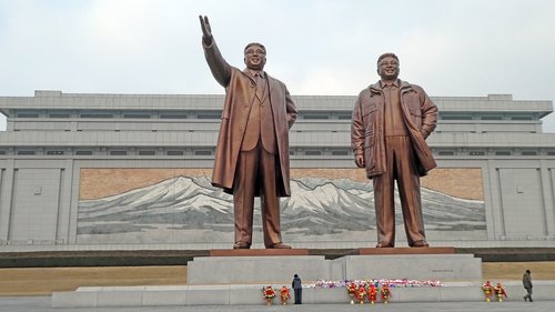 Žmogus,  Vyras,  Paminklas,  Šiaurės Korėja,  Vadovas