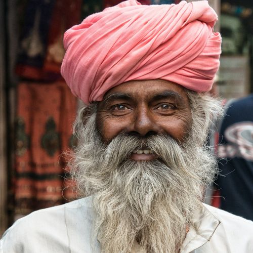 Žmogus, Indija, Hindu, Portretas