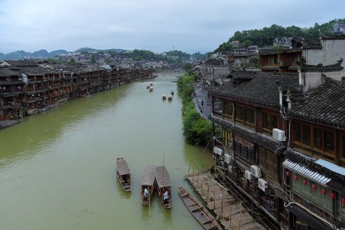 Hunanas, Feniksas, Lijiang, Huizhou Architektūra