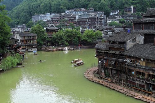Hunanas, Feniksas, Lijiang, Huizhou Architektūra