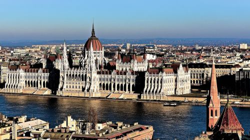 Vengrija, Kelionė, Parlamentas, Budapest, Architektūra