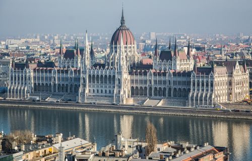 Vengrija, Parlamentas, Budapest, Upė, Danube, Pastatas, Architektūra, Vengrijos Parlamentas, Vyriausybė, Miesto Kelionė, Galingas, Rūmai, Lankytinos Vietos
