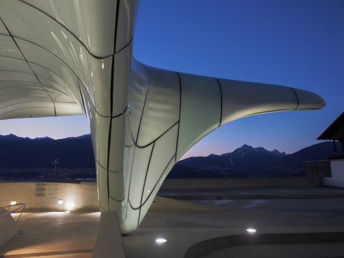 Baderburgbahn Bėgių Kelias, Innsbruck, Tyrol, Architektūra, Austria, Kalnų Stotis, Šiuolaikiška