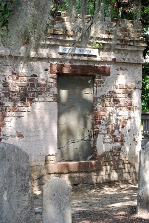Hutson-Peronneau Vault, Senas Charlestonas, Kolonijinės Kapinės, Istorinis, Plytų Skliautas, Laidojimas, Kapinės