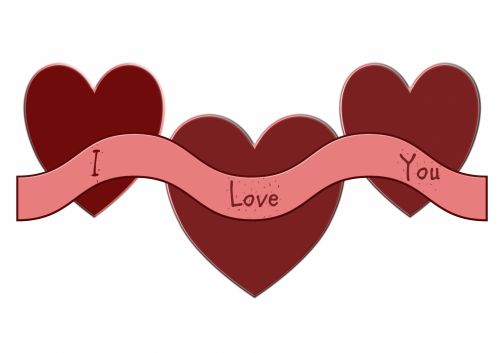 Širdis,  Romantika,  Romantiškas,  Valentines,  Širdis,  Antraščių,  Apvadu,  Aš Tave Myliu Reklamjuostę
