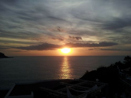 Ibiza, Saulėlydis, Vakaras