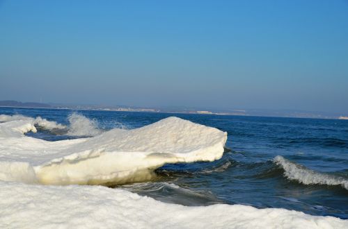 Ledas, Baltijos Jūra, Žiema