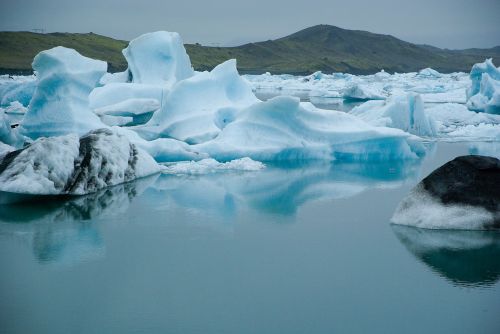 Ledkalnis, Iceland, Ledynas, Arktinė, Ledas