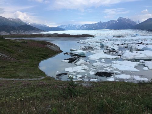 Ledkalniai, Ledynas, Alaska