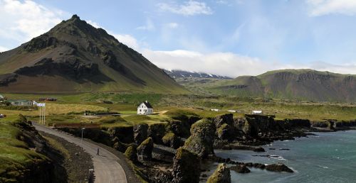 Iceland, Gamta, Kraštovaizdis, Kaimas, Lauke