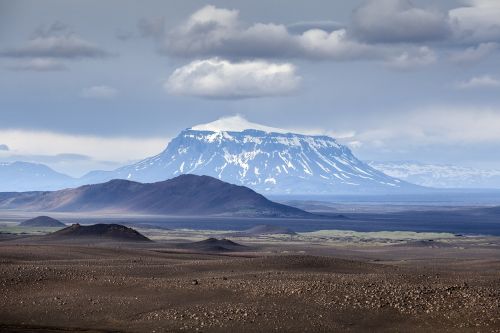 Iceland, Kalnas, Vulkanas, Kraštovaizdis