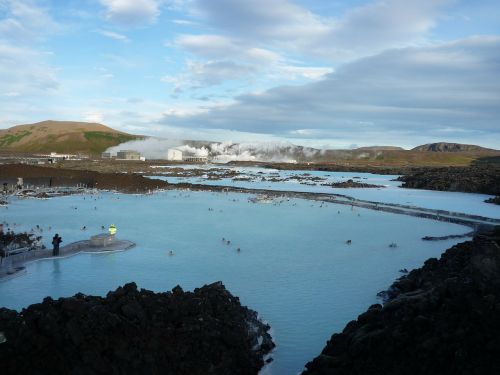 Iceland, Gamta, Mėlyna Lagūna, Plaukti