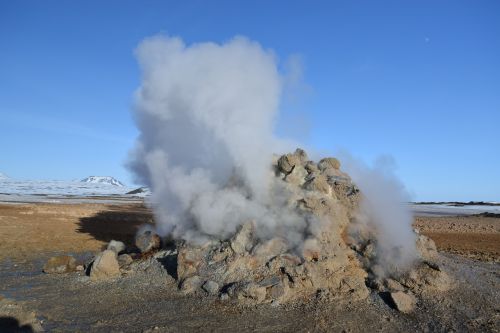 Iceland, Aktyvus Vulkanas, Siera, Kraštovaizdis