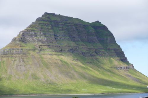 Iceland, Snaefellness, Snæfellsnes Pusiasalis, Kalnas, Gamta, Vulkaninis, Kraštovaizdis, Panorama