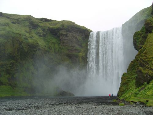 Iceland, Krioklys, Kraštovaizdis, Gamta, Milžiniškas, Įspūdingas, Gamtos Jėga, Vanduo, Purkšti