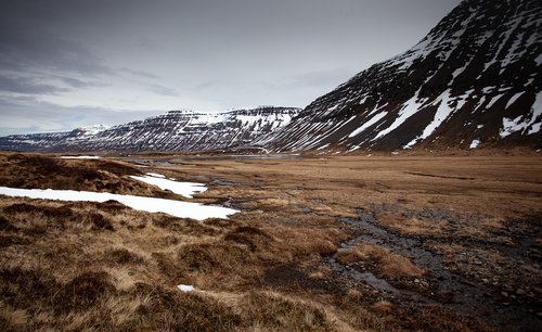 Islandija,  Fjord,  Paprastas,  Kaimo,  Nuotolinis,  Vaizdingas