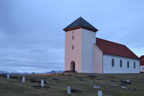 Iceland, Bažnyčia, Religija, Dangus, Žiema